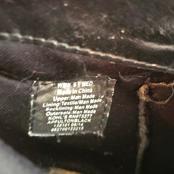 Apt 9 Fulton Black Heeled Ankle Boots size 6 1/2 - Picture 13 of 13